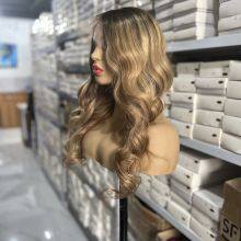 Wholesaler of 6Y14 13x6 Luxury Highlight Human Hair Lace Wig thumbnail-2