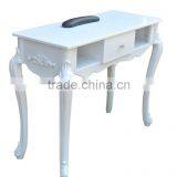 ShiKang Beauty Modern White Manicure Table With Exhaust Fan thumbnail-3