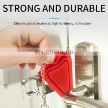WG0013 Anti-Theft Chain Restrictor Portable Hotel Door Lock thumbnail-4
