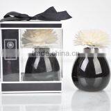 180ml Home Fragrance Aroma Reed Diffuser With Ceramic Bottle and Sola Flower SA-2001