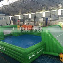 Outdoor Sport Playground Games Inflatable Soap Soccer Field Football Court For Sale thumbnail-2