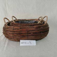 Handle High Quality Large Wicker Storage Baskets for Sale