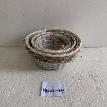 Flower Pots For Sale Competitive Price Oval Willow Basket thumbnail-1