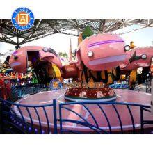 Sun Yat-sen Tai Le Play Children Indoor and Outdoor Play Equipment Space Turn Pink 360 Degrees Turn Rotation Lift thumbnail-3