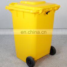 Hot 360L Plastic Dustbin Wheelie Bin 96 Gallon Medical Waste Trash Can With Wheels thumbnail-2
