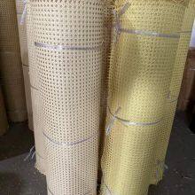 Factory Plastic Rattan Cane Webbing pe Rattan Weaving Mat Rolls for Furnitures thumbnail-5