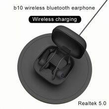 2021 Amazon Hot B10 Wireless Bluetoth Headset 5.0 Stereo TWS Waterproof Sports Earplug For IPhone Pop-up Window thumbnail-3