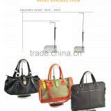 Brushed Silver Bag Hanger Stand, Hanging Bag Display Stand Wholesale thumbnail-6