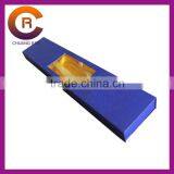 Blue Custom Paper Window Printed Packaging Box for Hair Extension thumbnail-1