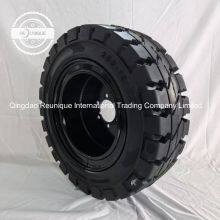 Solid Tyre 250-15/7.0 With 7.00-15 Wheel Rim Assembly Industrial Tyre thumbnail-3