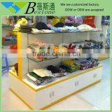 Modern Retail MDF Slatwall Gondola for Products, Clothing Store Rack for Sale