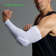 Basketball Arm Sleeves Football Volleyball Arm Sleeves Honeycomb Anti Collision Padded Arm Sleeve thumbnail-1