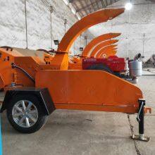 Drum Wood Chipper Portable Diesel Engine Wood Grinder Wood Chipping Machine thumbnail-4