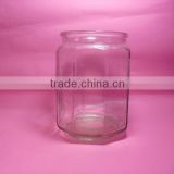 80ml.120ml,200ml,210ml,290ml,350ml,390ml octagonal glass jar with lid