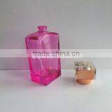 50ml Pink Colour Glass Perfume Bottle With thumbnail-1