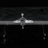 Best Selling Wholesale Wedding Hair Jewelry Crystal Crown Headband For Sale thumbnail-2