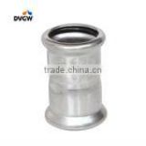 Stainless Steel Press Fitting M Style Equal Coupling