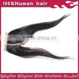 100% Human Virgin Hair Cheap Free Parting Lace Closure China