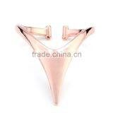 Exclusive Letter Y Shape Designs Sex Rose Gold Jewelry For Men Rings thumbnail-1