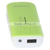 Promotion Gifts Indicator Light Lithium Battery Power Bank 5200mah