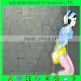 Factory Price 3-8mm Karatachi Patterned Glass