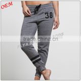 printing casual full length sportswear pants custom unisex high quality plain sport running pants