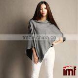 Mexican Poncho Cashmere Mongolia Knitted Cashmere Poncho thumbnail-1