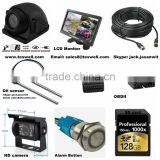 Teswell 3G DVR With Sim Card 4CH Mobile DVR With GPS Tracker for Bus/ Truck / Taxi Vehicle DVR Remote thumbnail-3