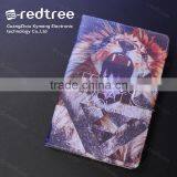 Colorful Pattern High Quality Rotating Leather Case for Ipad thumbnail-2