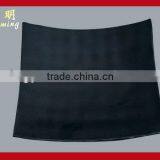 Black Melamine Square Plate