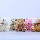 Soft Stuffed Amini Bear Custom Plush Keychain thumbnail-4