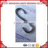 China Manufacturer Stainless Steel AISI 304 S Hook, Meat S Hook, 100mm Long S Hook thumbnail-2