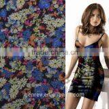 100%polyester Printing Fabric Polyester Fabric Flower Printed Chiffon Fabric Poly Chiffon Print Chiffon