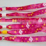 Heat Transfer Satin Wristband for Concert
