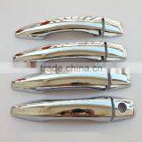 Free Shipping ABS Chrome Auto Accessories Door Handle Cover For Citroen C-Elysee 2014 thumbnail-1