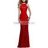 Vintage Mexican Embroidered Dress Prom off Shoulder Red Velvet Evening Dress Asymmetrical Hemline Wedding Dresses thumbnail-6