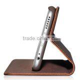 Vintage Flower Printing With Rivet Leather Case, for Iphone 6 Leather Case thumbnail-3