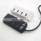 3.0 Super High Speed 4 Port Usb Hub With Switch Button thumbnail-6