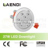 High Brightness Cool White 6000-7000K Anti-glare 22W Gimbal Led Downlight