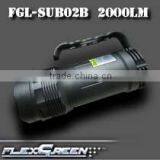 Rechargeable 6600mah/11.1V 18650 Battery 3 Xml T6 LED Diving Light