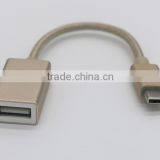 Newest High Quality Oem Usb 3.1 Type c Cable to Usb 2.0 AM Cable 150mm