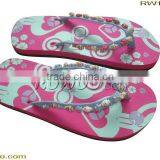 RW17163 kids' beach pu slippers