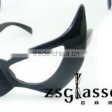 wholesale factory custom gift italy design ce sunglasses rock party shutter shades sun glasses/eyewear/frame printing logo OEM