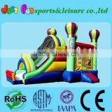 inflatable balloon slide and bouncer combo