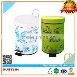 Dust Bin With Cartoon Printing
