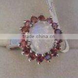 Rainbow Moonstone Ring thumbnail-1