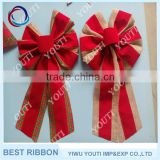 New arrival christmas decoration bow gift ribbon bow