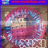 2016 Popular PVC/TPU Inflatable LED Lighting Zorb Soccer Balls thumbnail-1