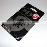 Custom Rectangle Shape Black Paper Printing Card Paper Label Paper Tag thumbnail-1