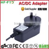 AU EU US UK plug AC DC adapter 5v 6v 9v 12v 24v 1a 1.5a 2a 2.5a 3a 3.5a 4a lcd display power supply
